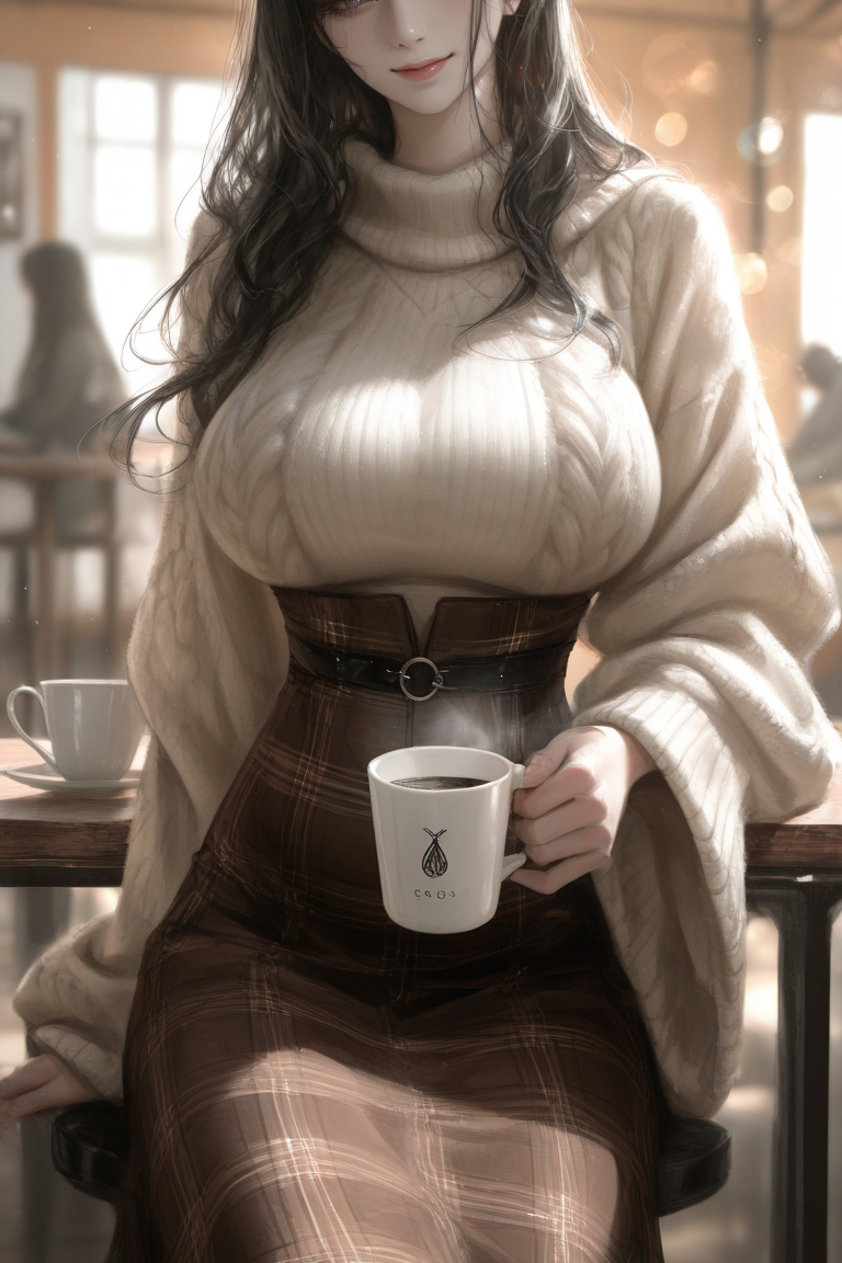 现代熟女风A-pixiv插画-作品交流服务