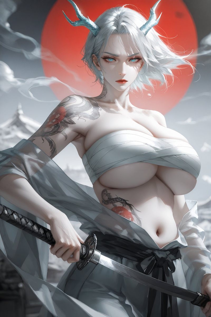 刃·赤日-pixiv插画-作品交流服务