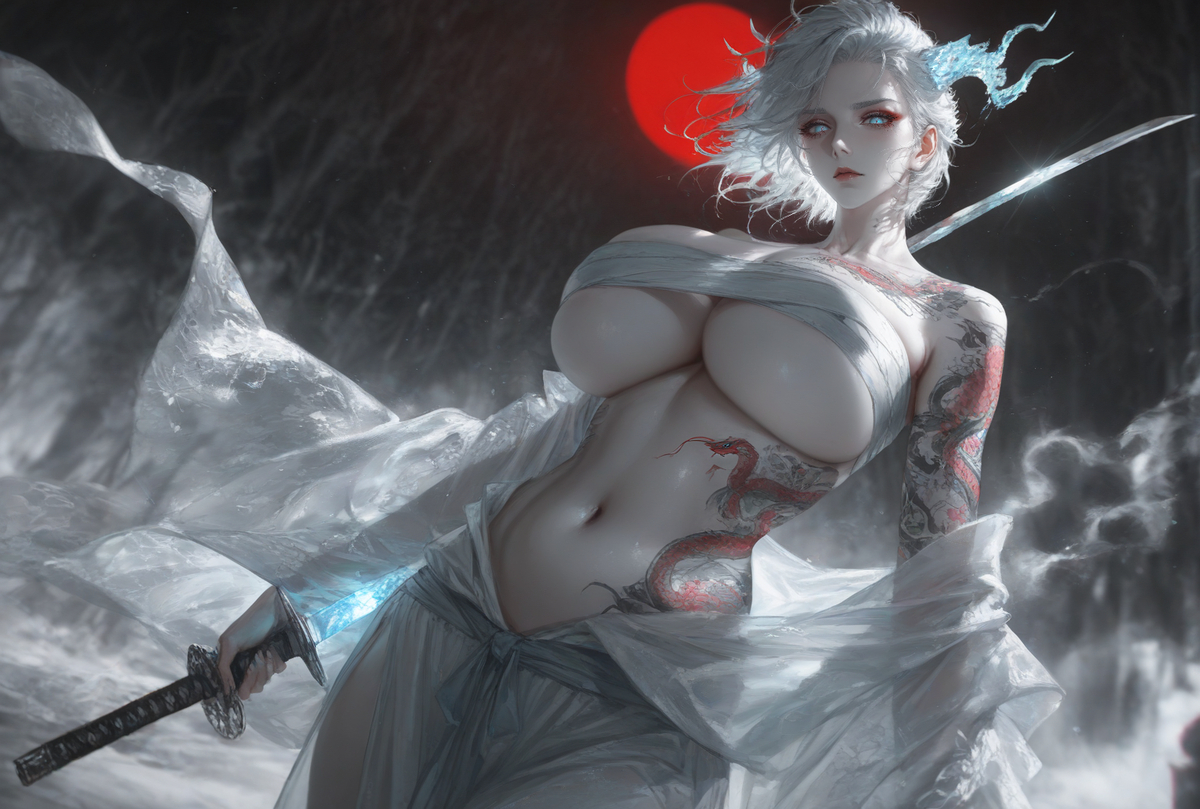 刃·赤日-pixiv插画-作品交流服务