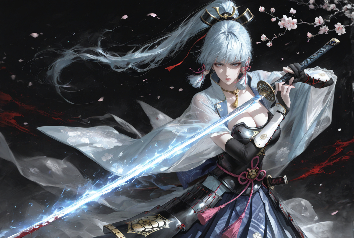 夜血照绫华-pixiv插画-作品交流服务