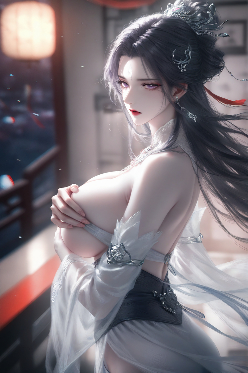 月下伊人-pixiv插画-作品交流服务