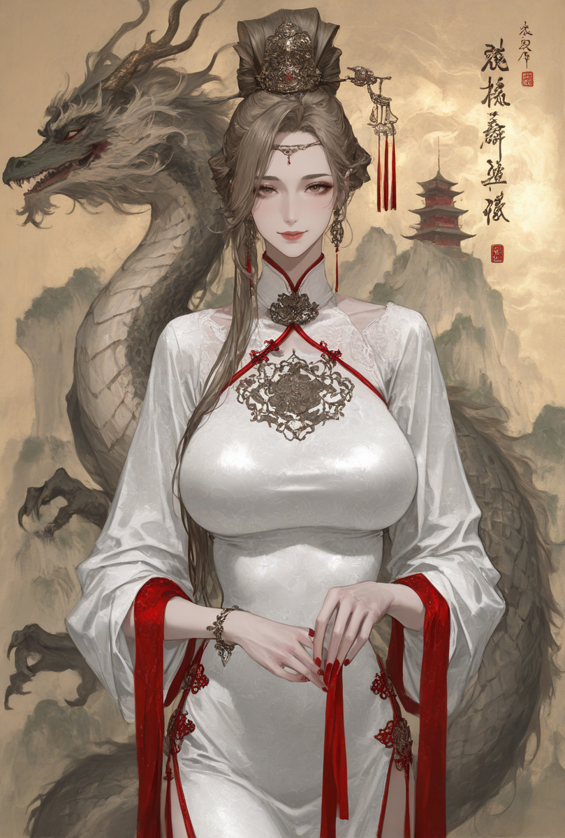 古风贵妇-pixiv插画-作品交流服务