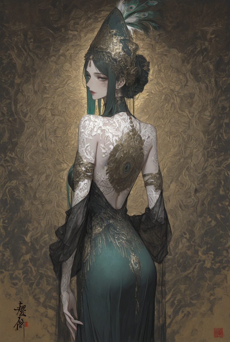 古风贵妇-pixiv插画-作品交流服务