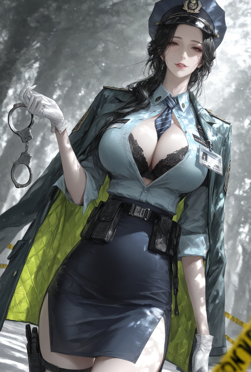 我的美女警花妈妈1（纯爱）-pixiv插画-作品交流服务