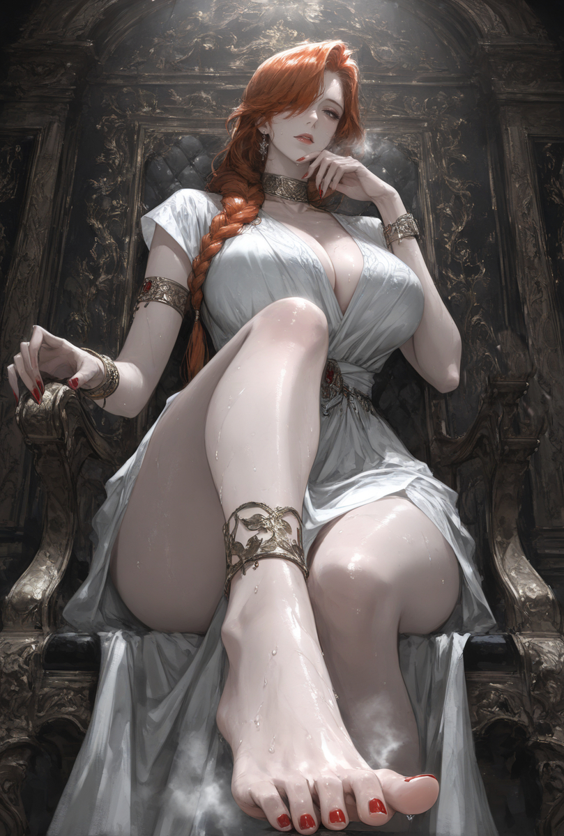 这么喜欢舔脚？(上)-pixiv插画-作品交流服务