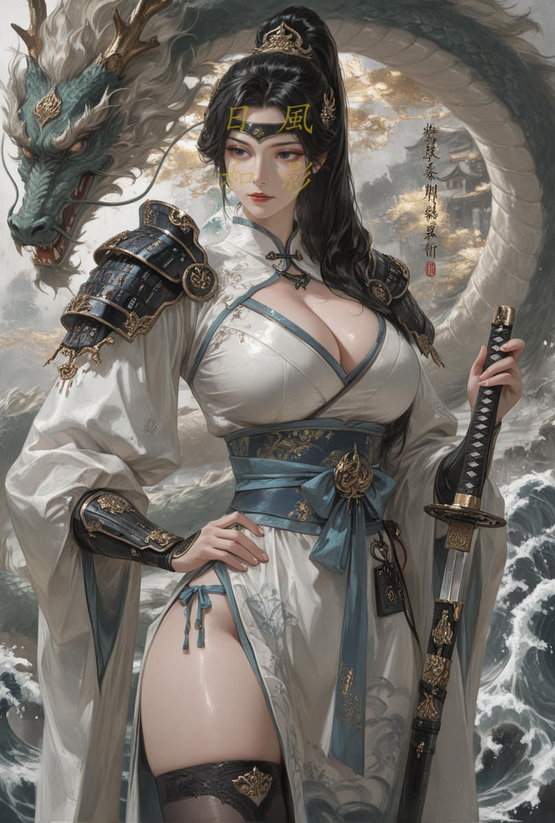 巾帼英雄-pixiv插画-作品交流服务