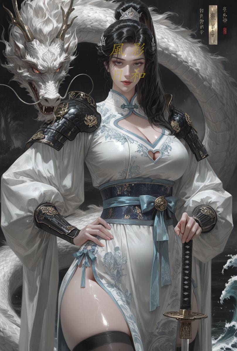 巾帼英雄-pixiv插画-作品交流服务