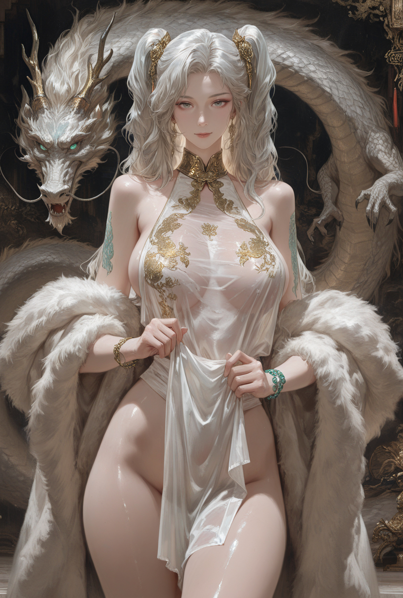 白衣剑仙-pixiv插画-作品交流服务