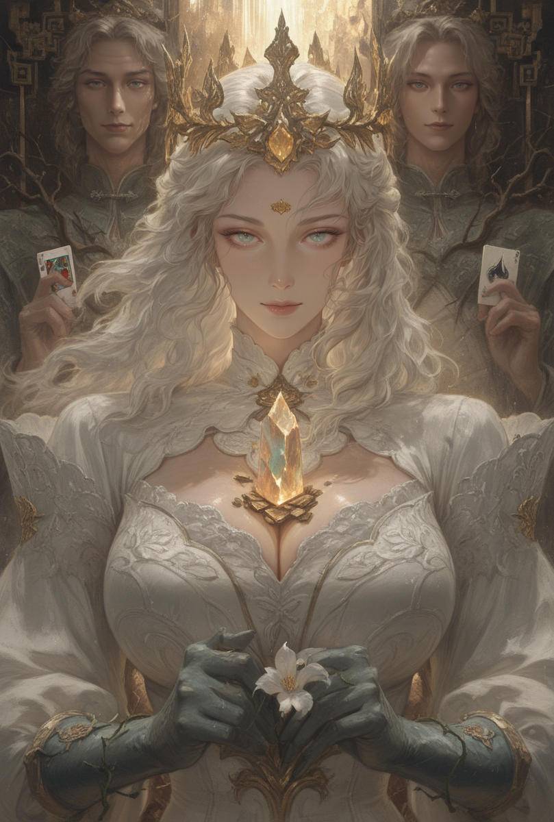 扑克皇后-pixiv插画-作品交流服务