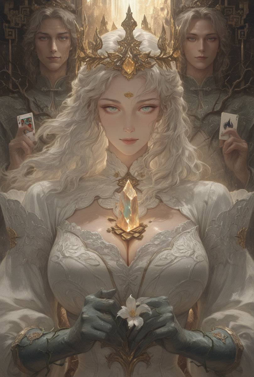 扑克皇后-pixiv插画-作品交流服务