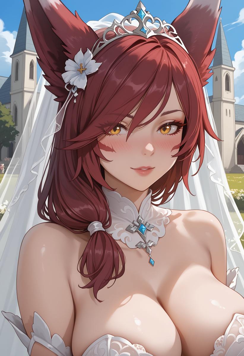 Wedding day💒-pixiv插画-作品交流服务