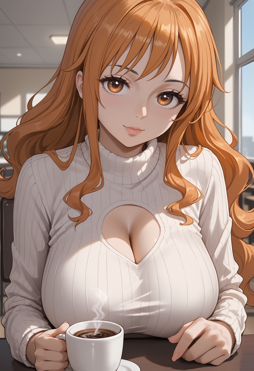 Dating Nami☕-pixiv插画-作品交流服务