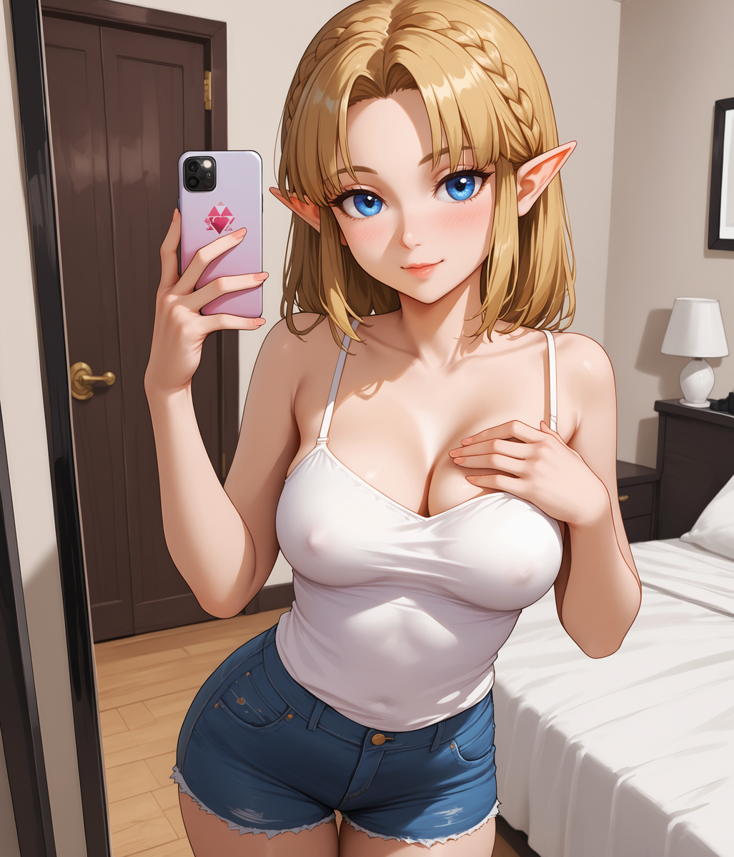 Zelda got leaked📷-pixiv插画-作品交流服务