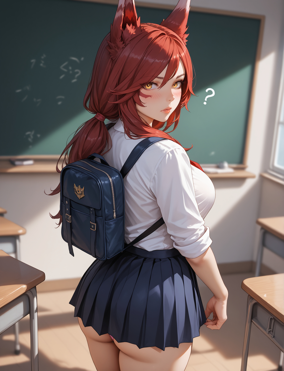 Xayah Upskirt🔥-pixiv插画-作品交流服务