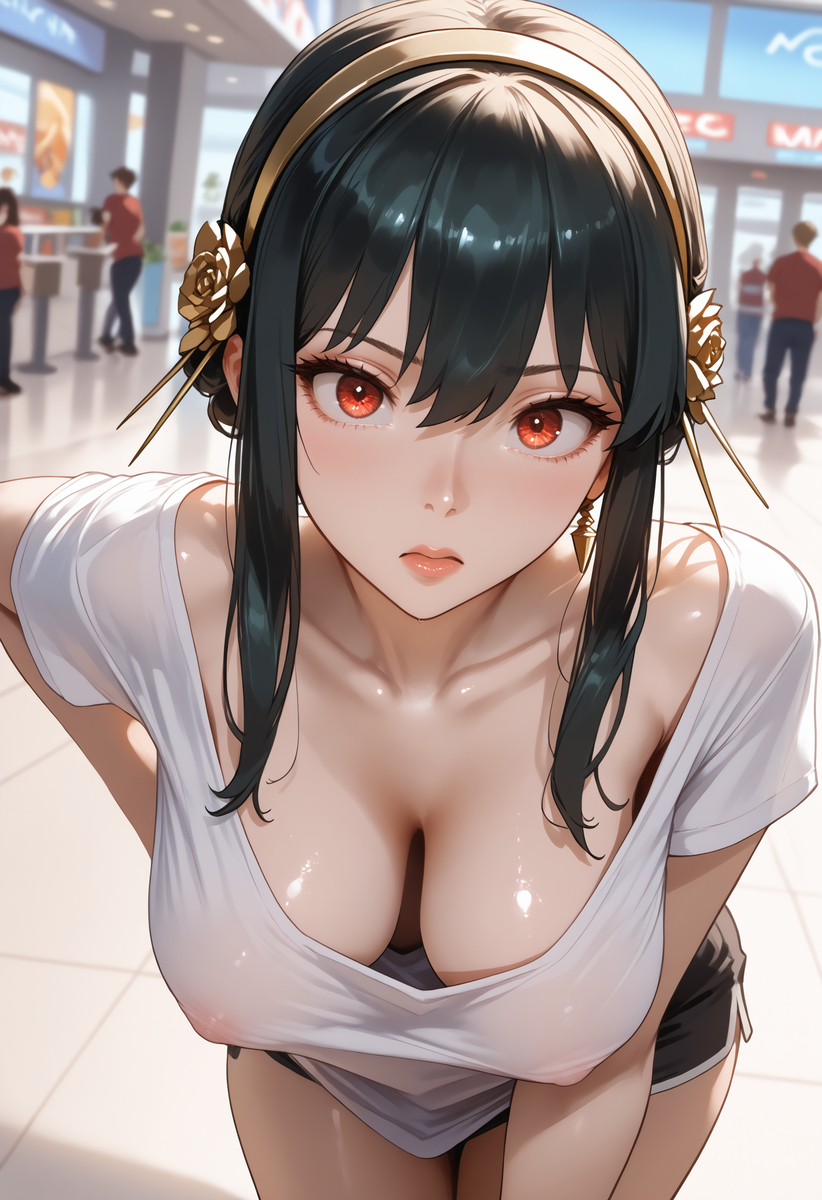 Yor Mall exposure🛍️-pixiv插画-作品交流服务