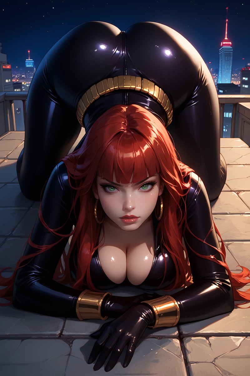 Black Widow Ass up-pixiv插画-作品交流服务