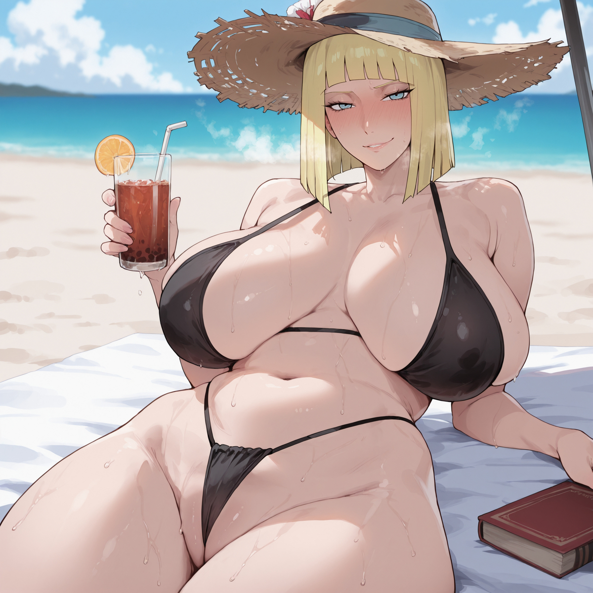 Samui - lil drink-pixiv插画-作品交流服务