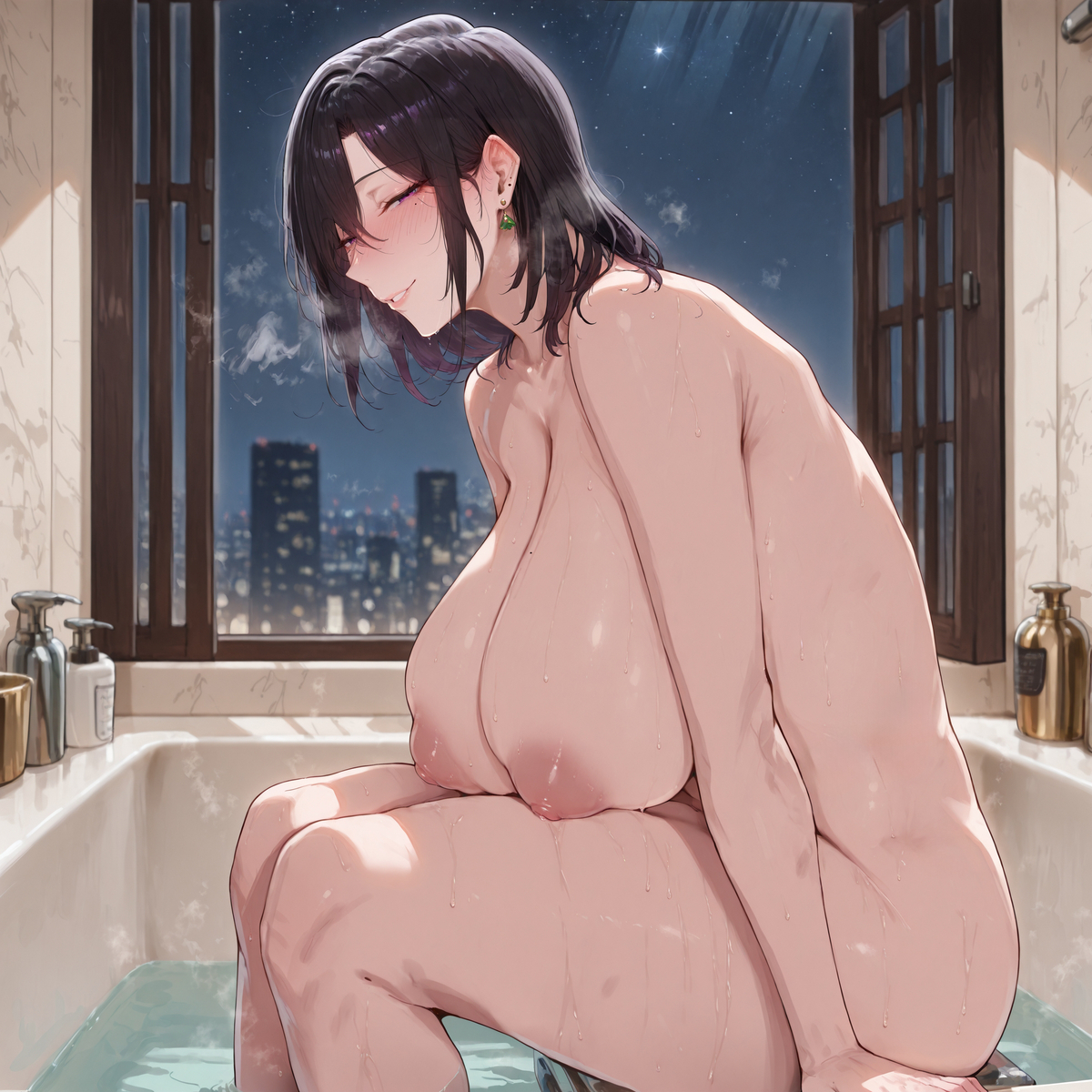 Ariela - Bathtub-pixiv插画-作品交流服务
