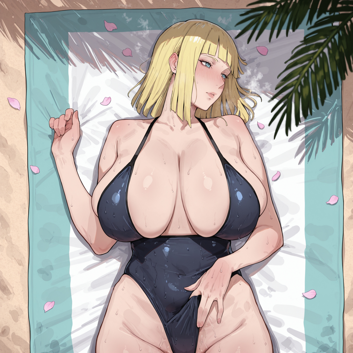 Samui - Beach-pixiv插画-作品交流服务