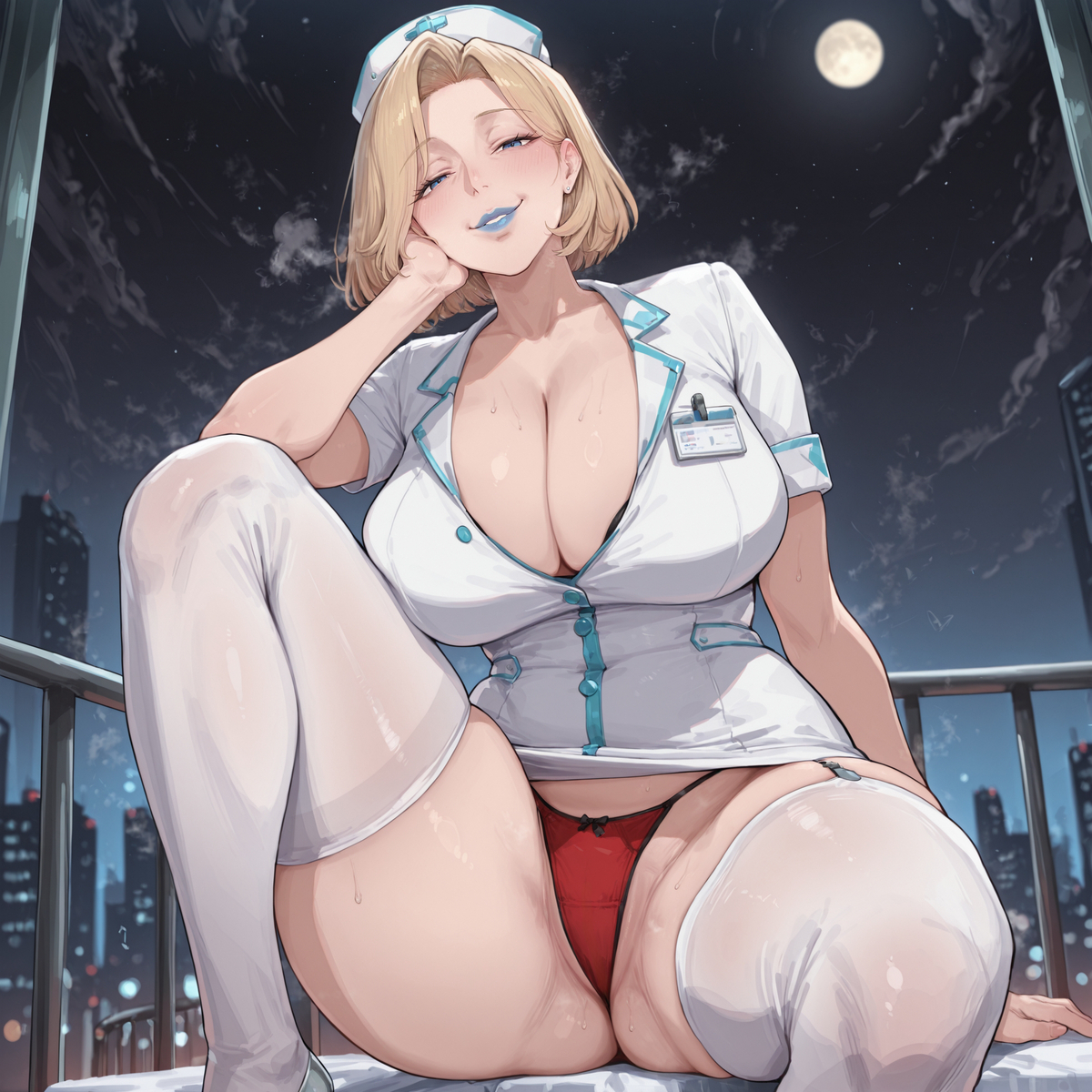 Emma - Outdoor Nurse-pixiv插画-作品交流服务