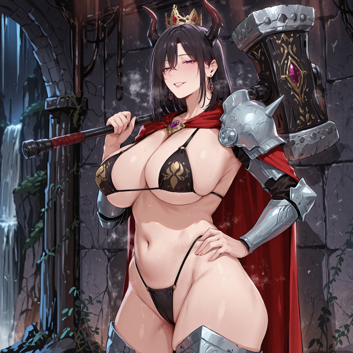 Ariela - Demon Queen-pixiv插画-作品交流服务