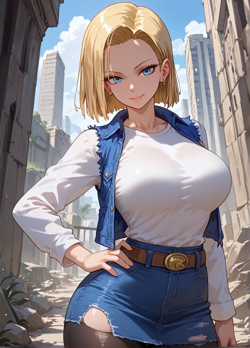 Android 18 人造人間18号-pixiv插画-作品交流服务