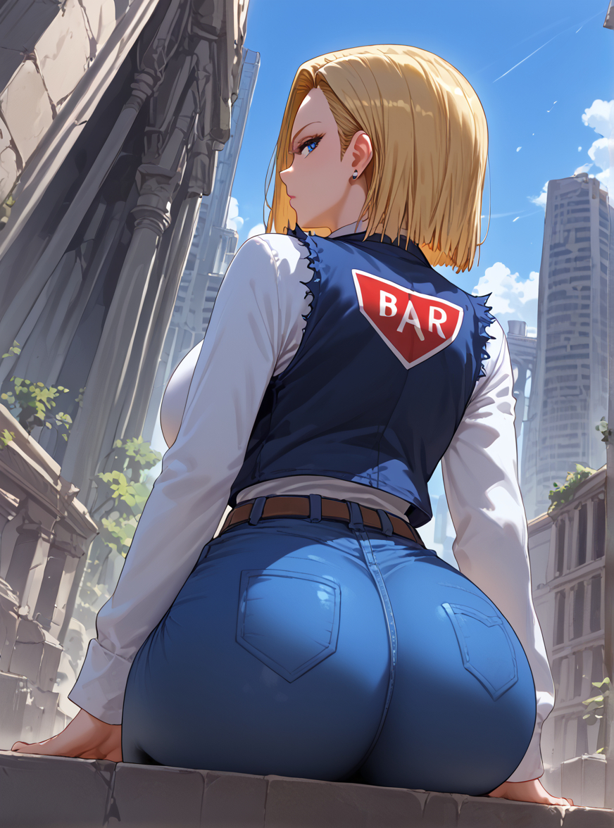 Android 18 人造人間18号-pixiv插画-作品交流服务