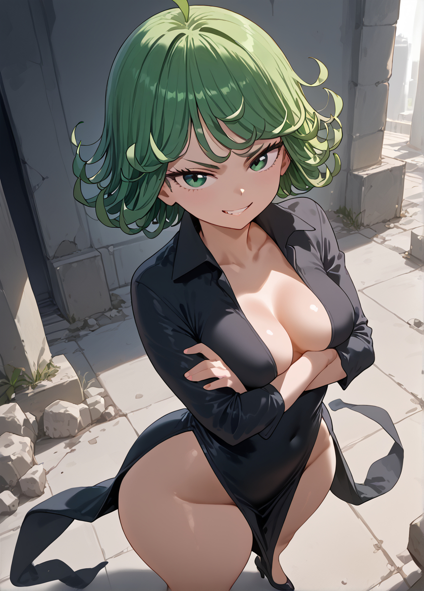 Tatsumaki 戦慄のタツマキ-pixiv插画-作品交流服务