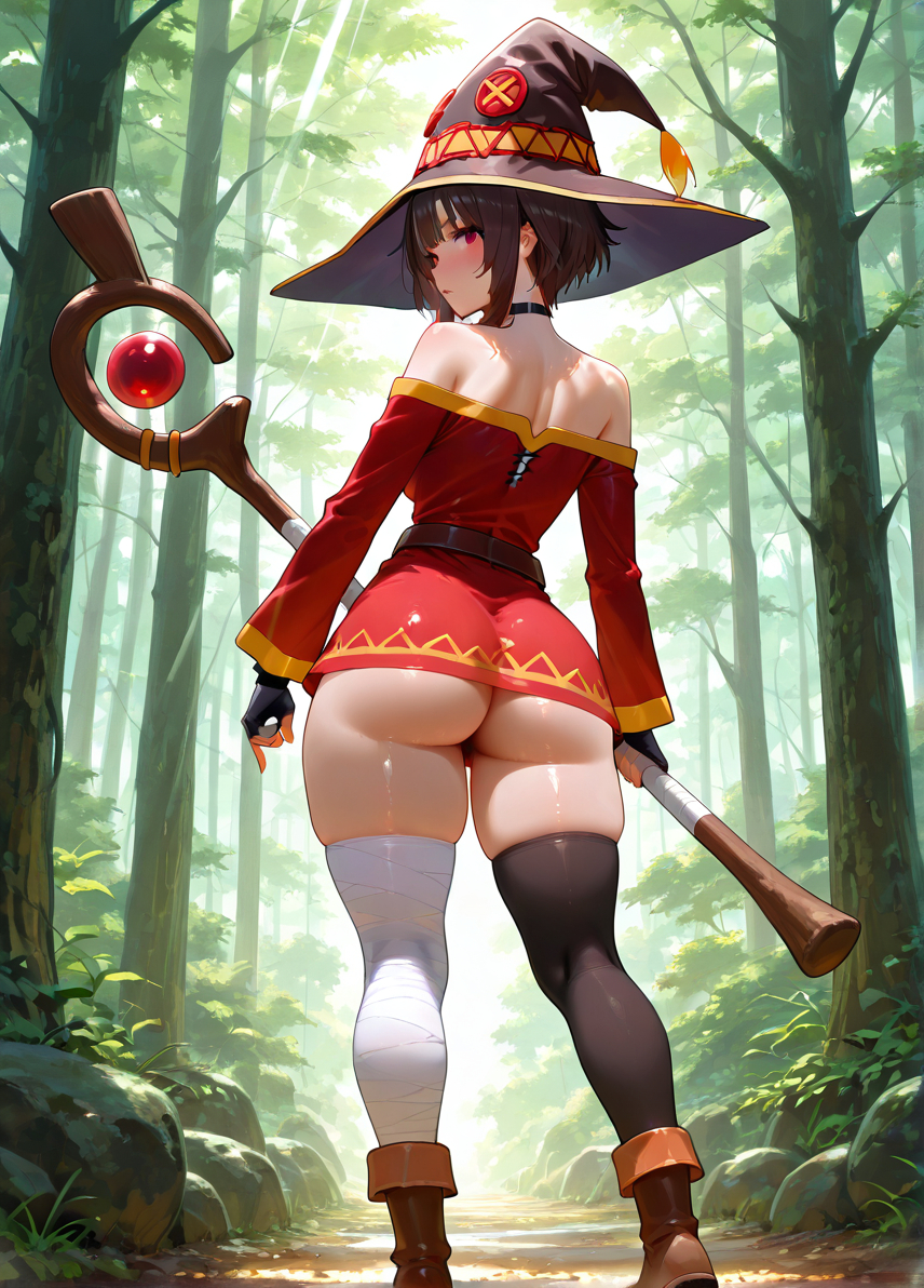 Megumin めぐみん-pixiv插画-作品交流服务