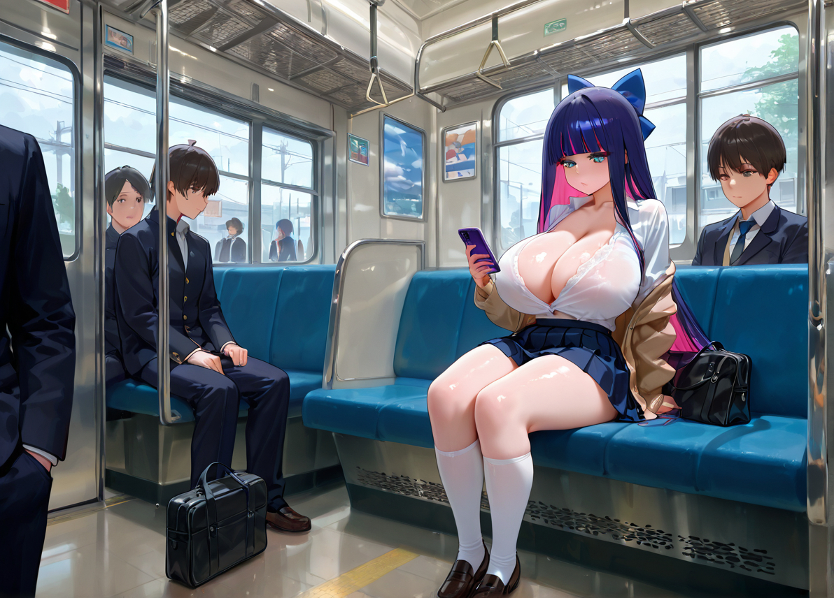 Stocking ストッキング-pixiv插画-作品交流服务