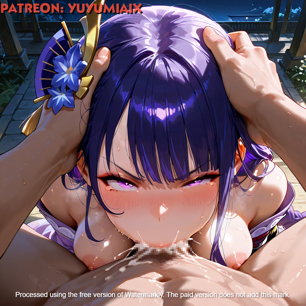 雷電将軍 Raiden Shogun-pixiv插画-作品交流服务