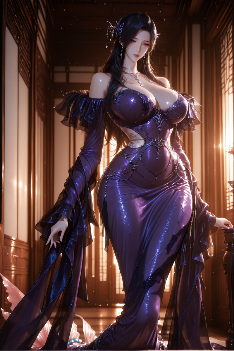 潮女妖-pixiv插画-作品交流服务