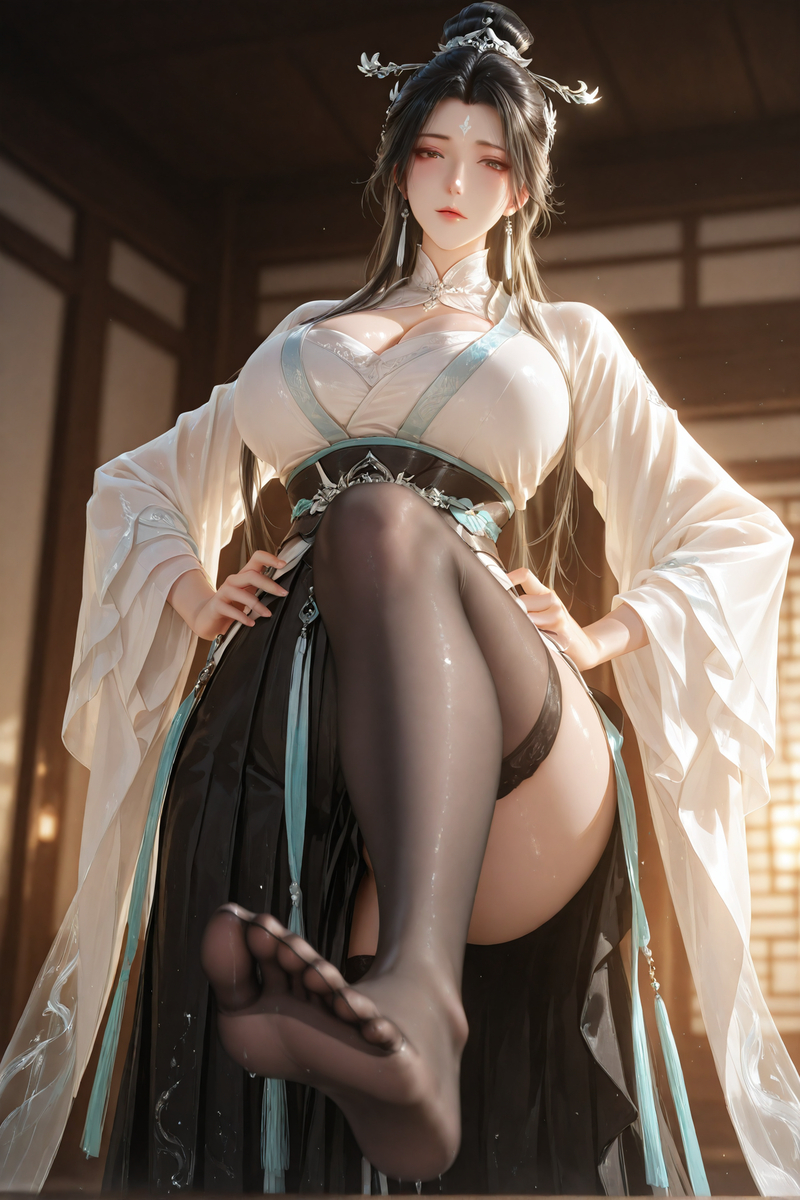 陆雪琪足按摩？-pixiv插画-作品交流服务