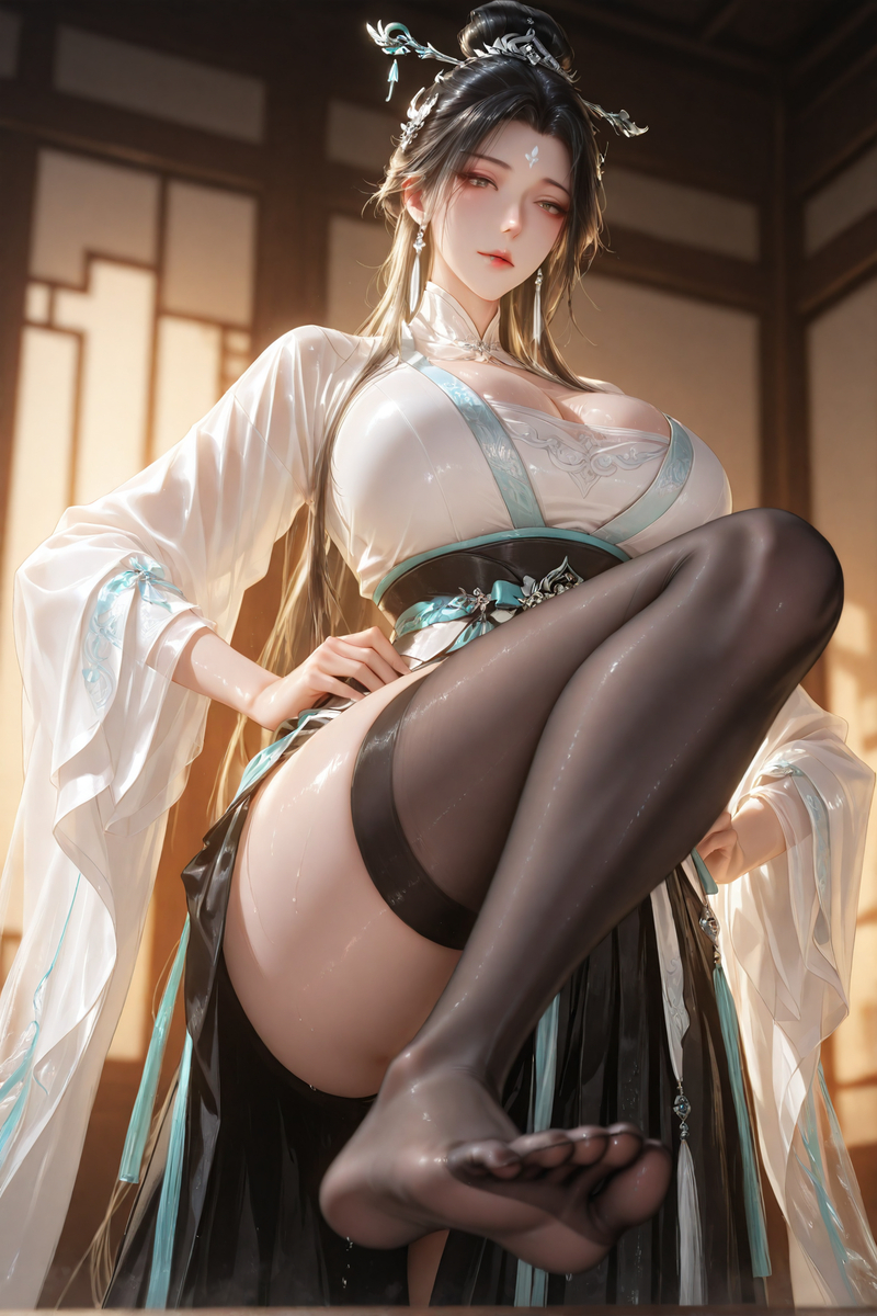 陆雪琪足按摩？-pixiv插画-作品交流服务