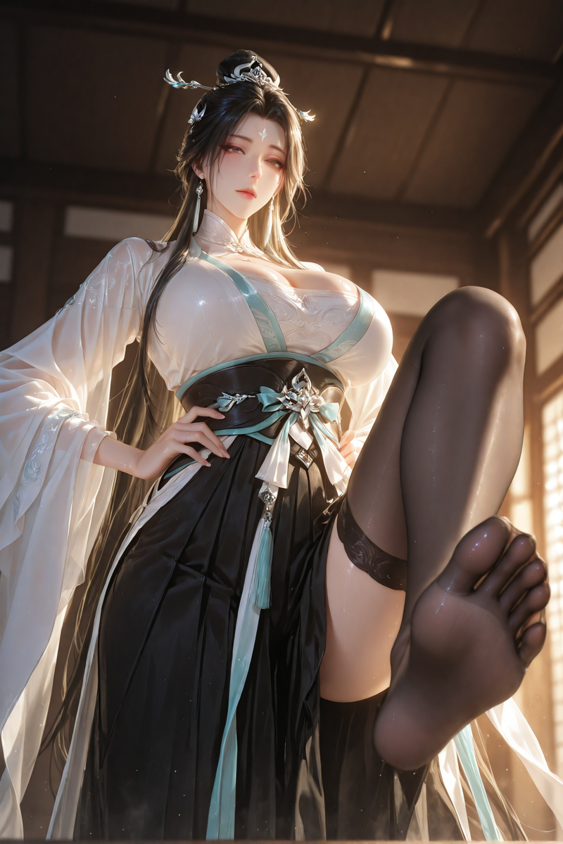 陆雪琪足按摩？-pixiv插画-作品交流服务