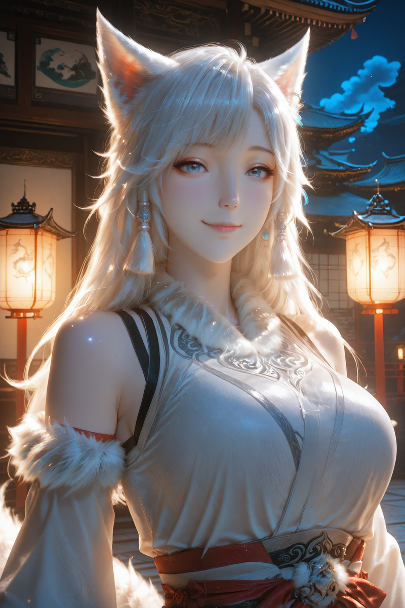 银月-pixiv插画-作品交流服务