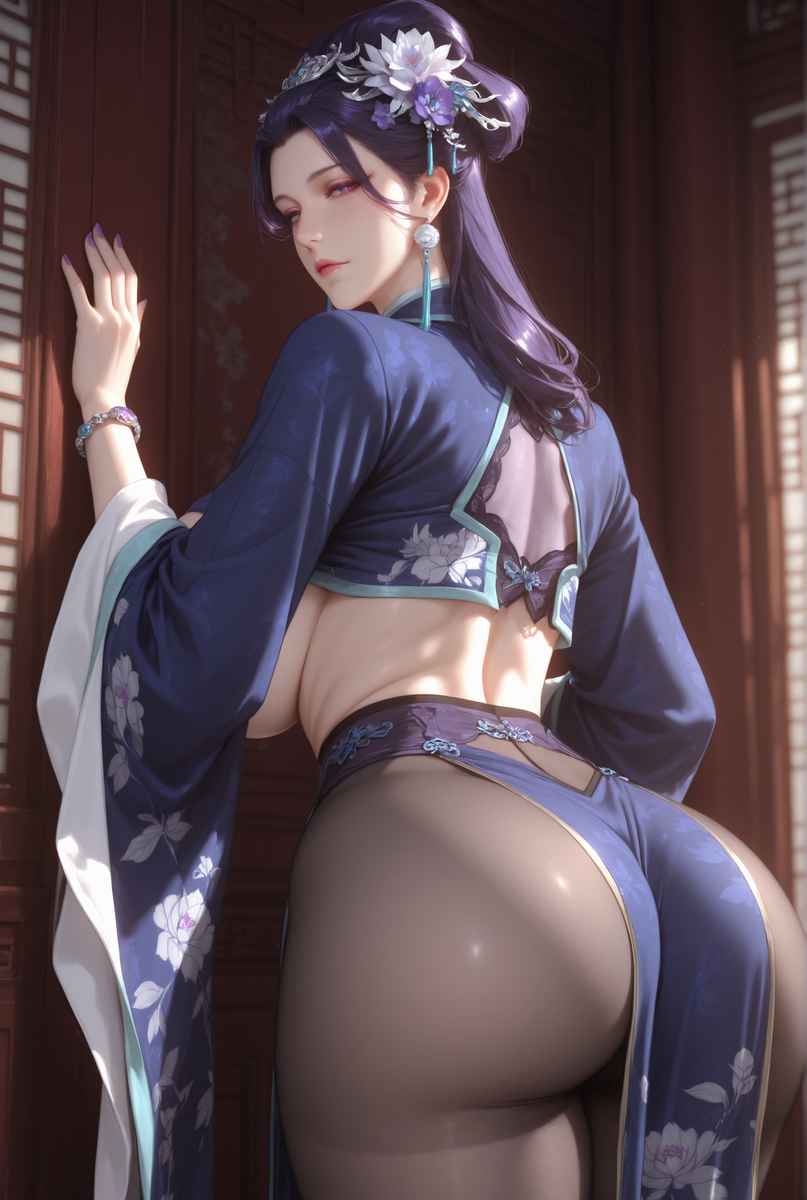 梨花妃-pixiv插画-作品交流服务