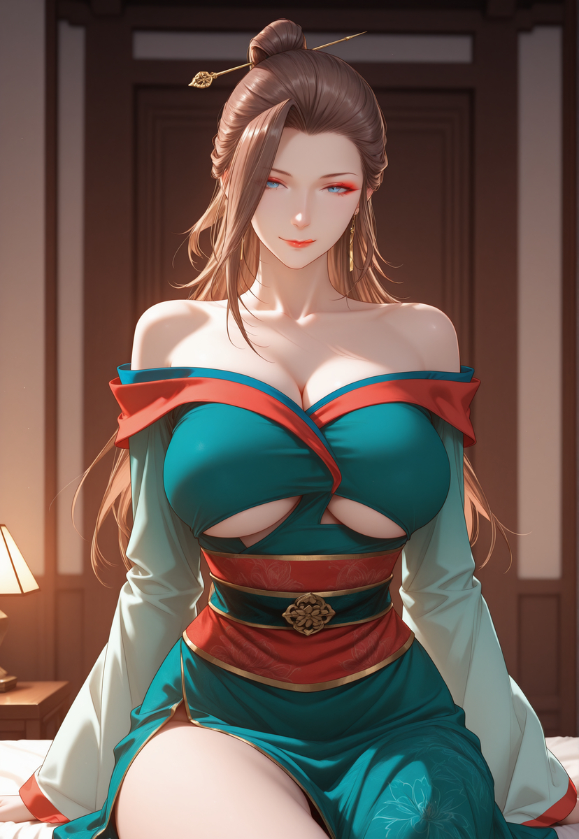 鱼玄机-pixiv插画-作品交流服务