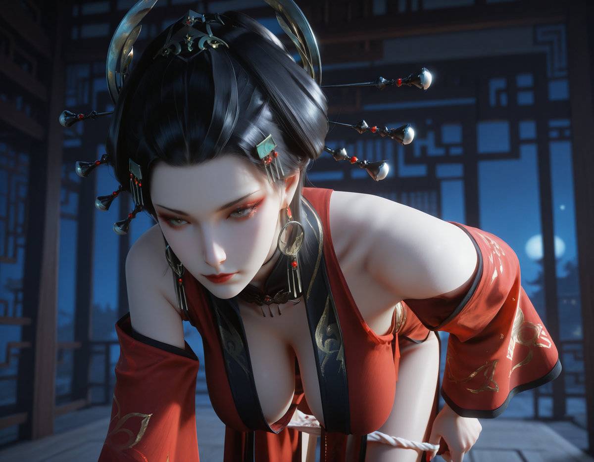 阎红衣-pixiv插画-作品交流服务