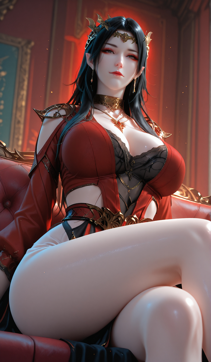 美杜莎-pixiv插画-作品交流服务