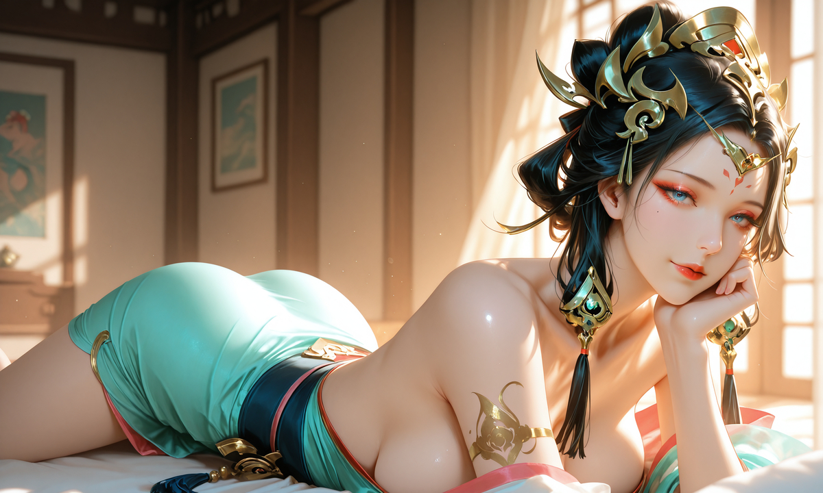 杨玉环-pixiv插画-作品交流服务