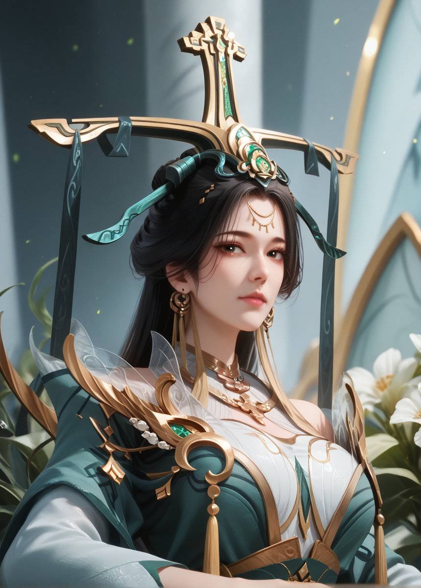 王母-pixiv插画-作品交流服务