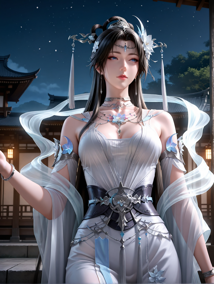 邀月公主-pixiv插画-作品交流服务