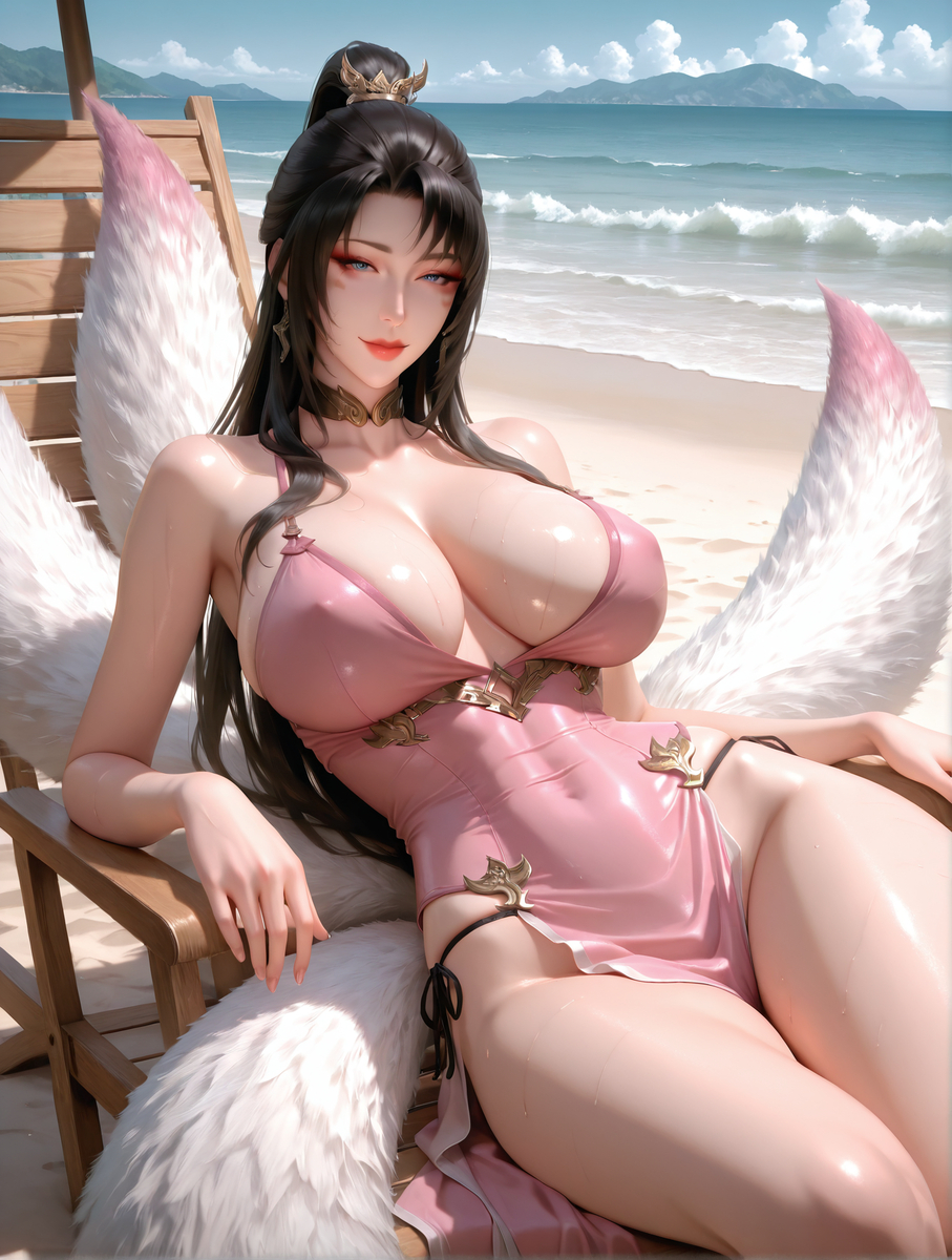 天狐仙子-pixiv插画-作品交流服务