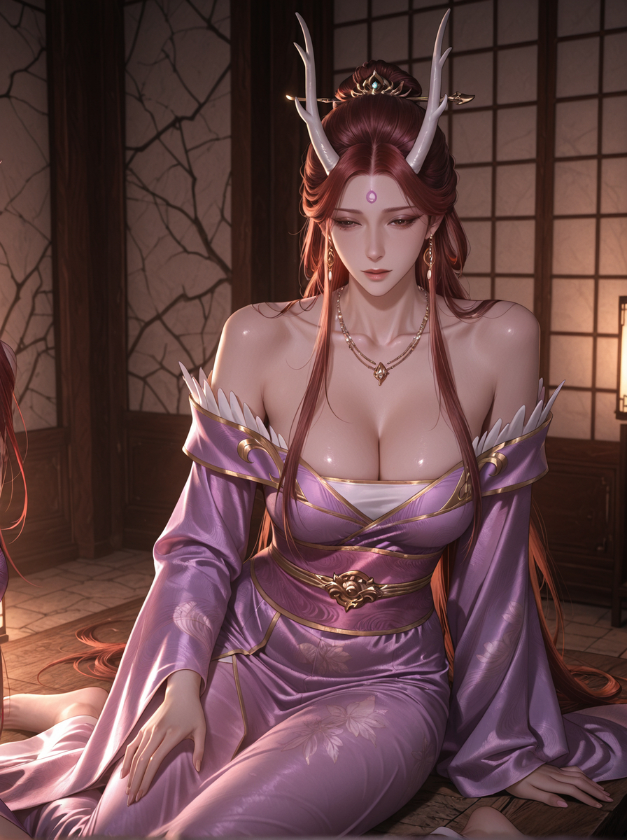 月魔-pixiv插画-作品交流服务