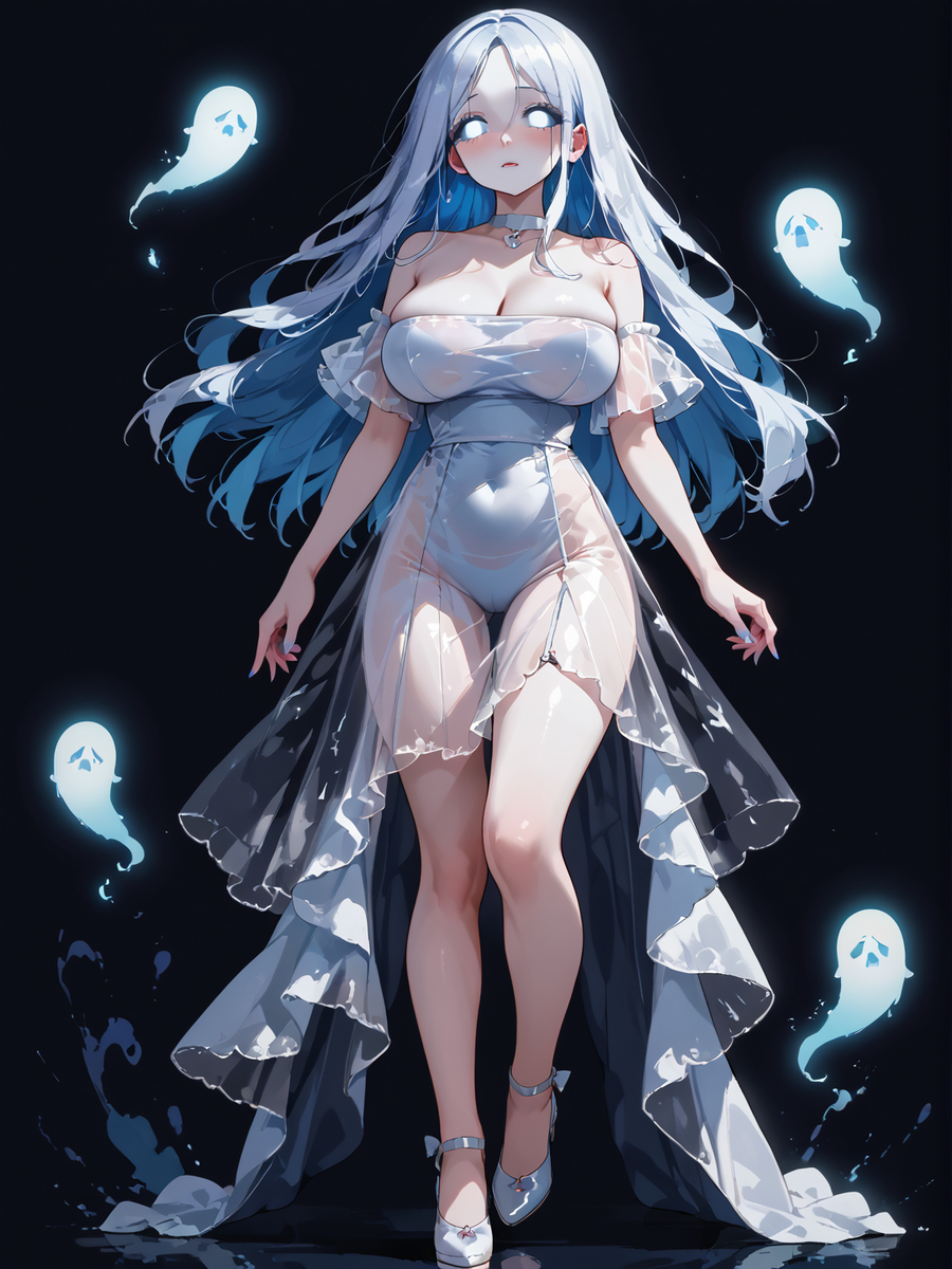 Spooky Ghosts-pixiv插画-作品交流服务