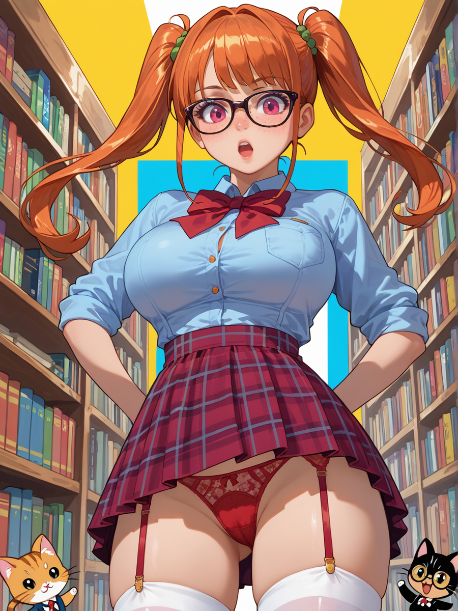 Naughty Librarians...-pixiv插画-作品交流服务