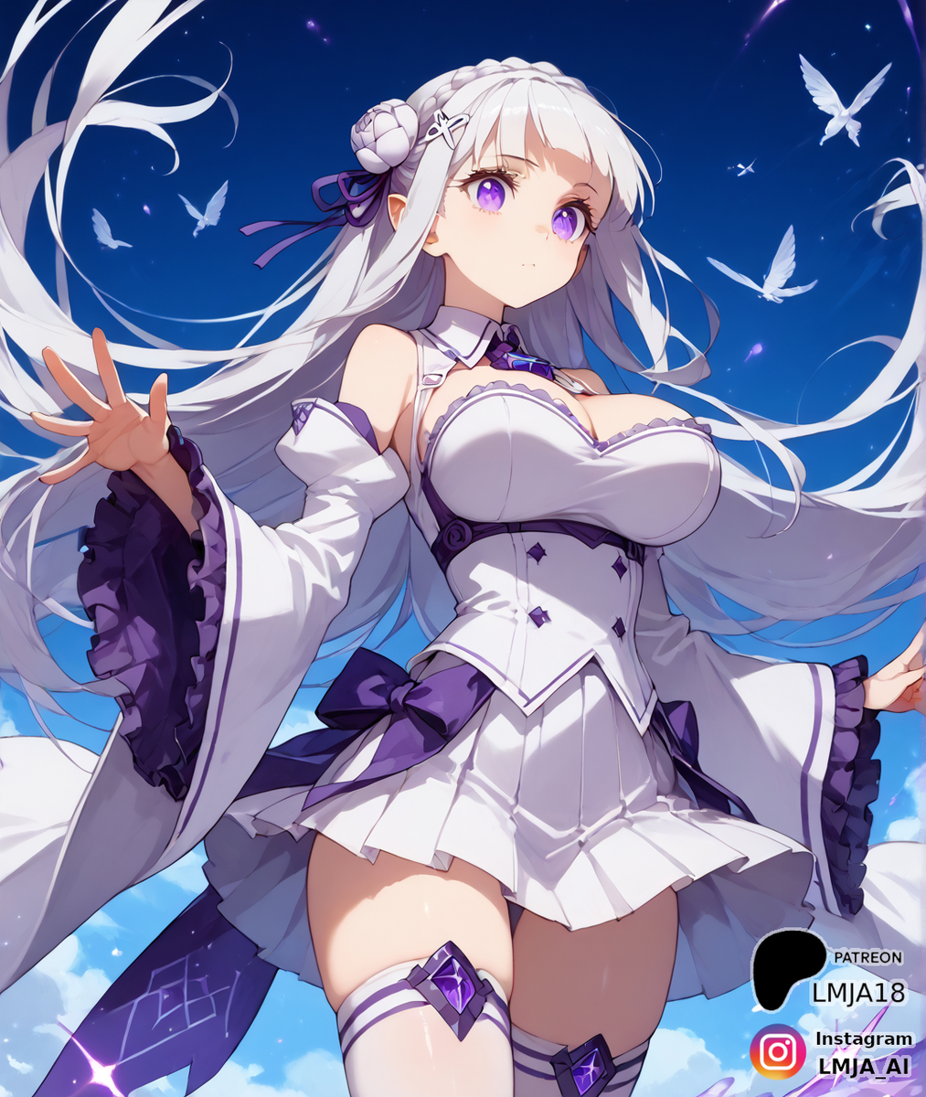 Emilia is my new passion-pixiv插画-作品交流服务