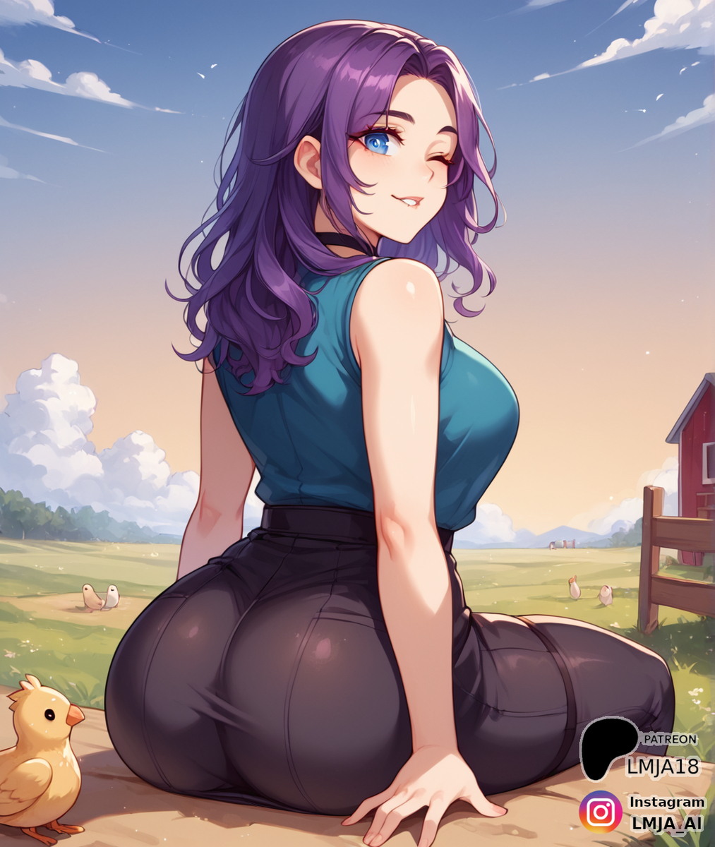 Abigail has a great booty-pixiv插画-作品交流服务