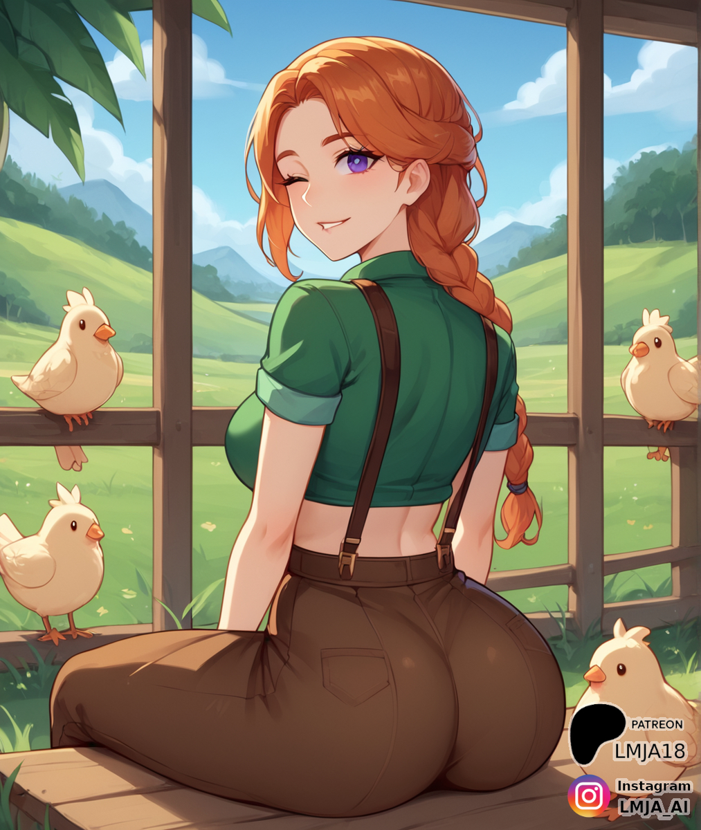 Stardew Girls-pixiv插画-作品交流服务